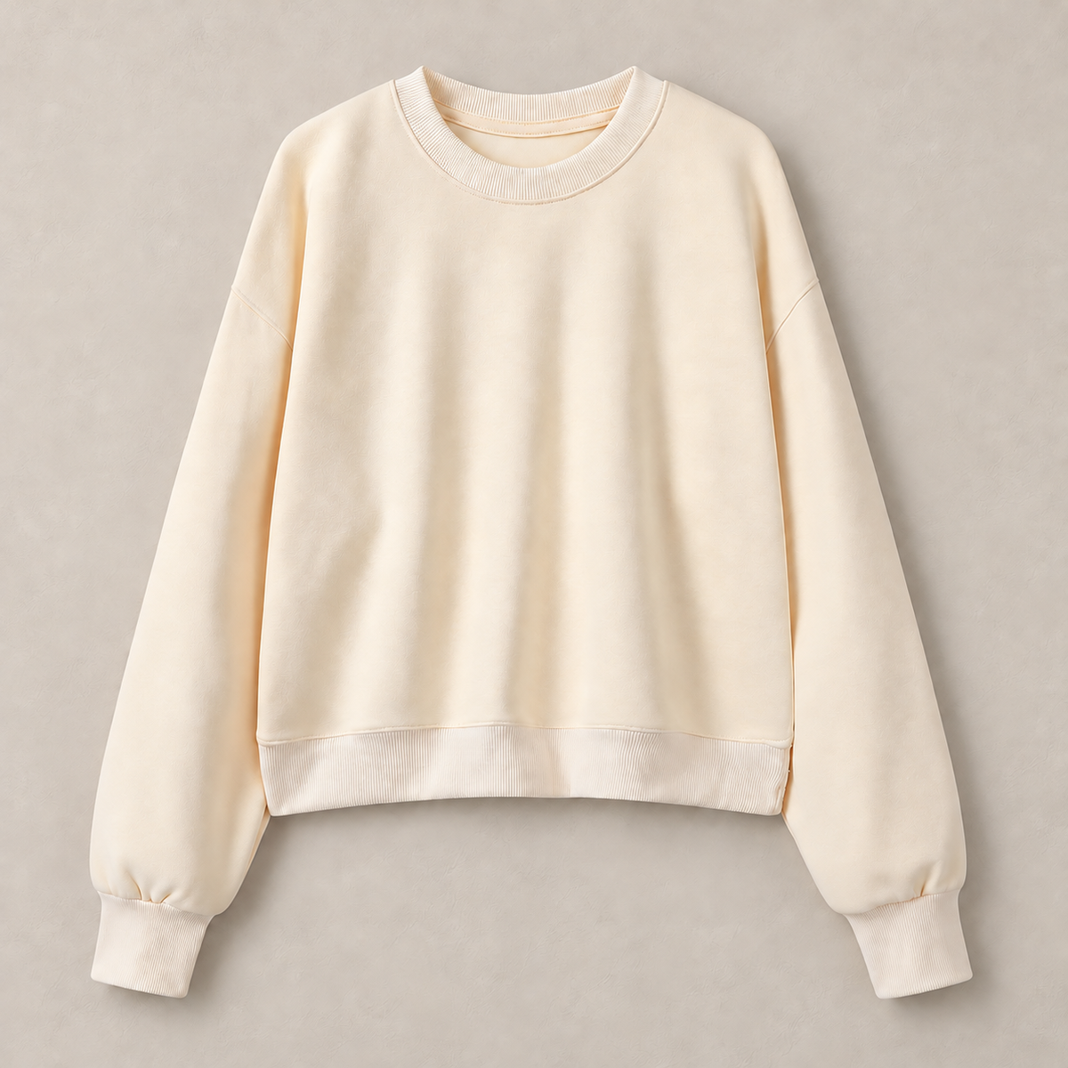 Women’s Round Neck Long Bell Sleeve Fitted Top