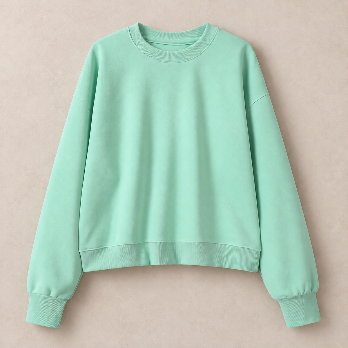 Women’s Round Neck Long Bell Sleeve Fitted Top