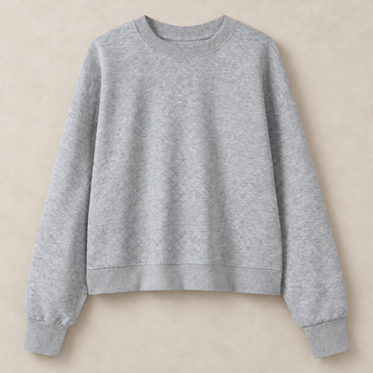 Women’s Round Neck Long Bell Sleeve Fitted Top